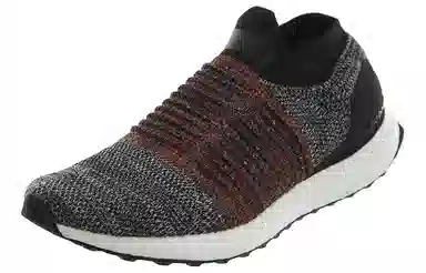 adidas Ultraboost Laceless Mid Black White Orange