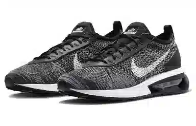 Nike Air Max Flyknit Racer Black Grey White