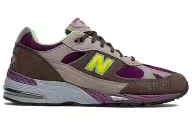 New Balance 991 Brown Purple