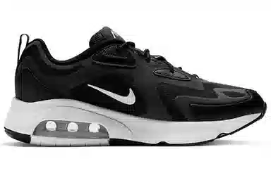 Nike Air Max 200 Black White Silver