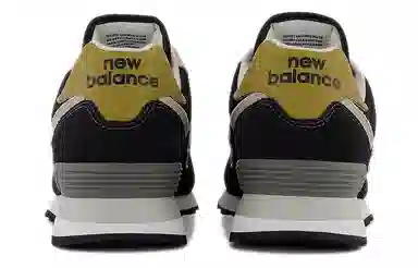 New Balance 574 Black Yellow