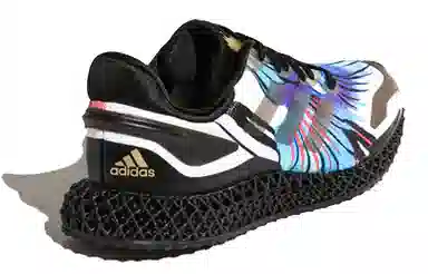 adidas 4D Run 1.0 Black White Blue