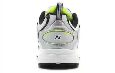 New Balance 408 White Silver Black