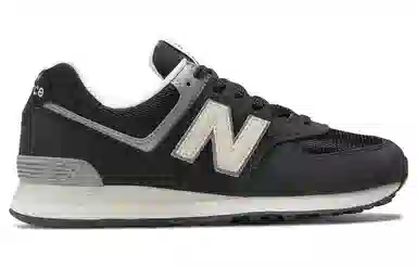 New Balance 574 Black Grey White