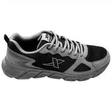 Xtep Fashion Running Shoes Black Grey