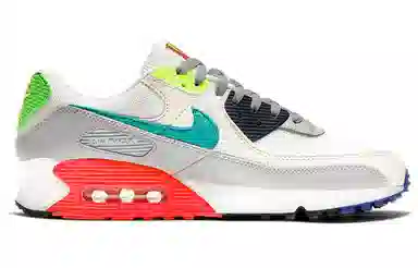 Nike Air Max 90 White Green Red