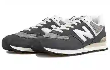 New Balance 574 Grey White Black