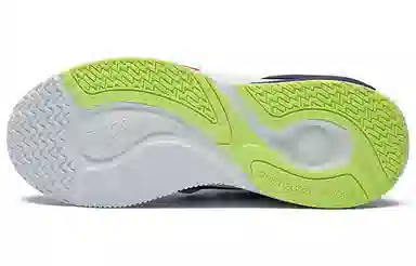 361° High-Top Basketball Shoes White Blue