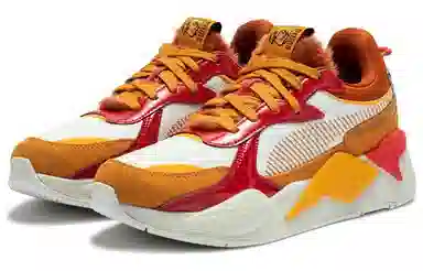 PUMA He-Man White Orange Red
