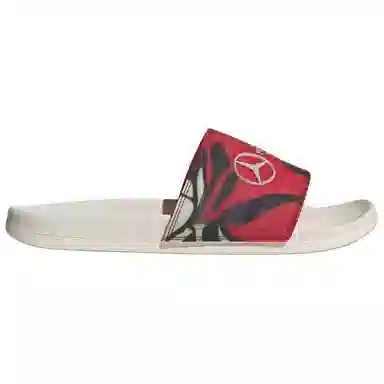 Mercedes AMG Petronas x adidas Adilette Comfort Slides Gem Red