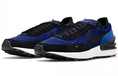 Nike Waffle One Black Royal