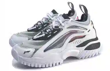 LiNing x Girl Bad Five Aurora White Grey