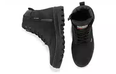Palladium Smiley High Top Black