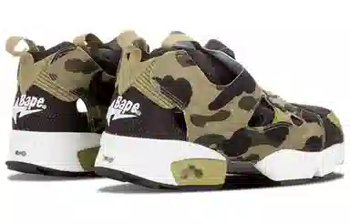 Bape x mita sneakers x Reebok Insta Pump Fury OG Camo Low