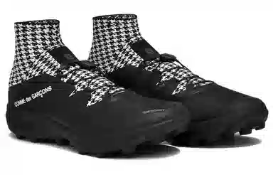 Comme des Garçons x Salomon Cross Mid Black White