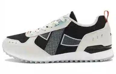 特步 舒适百搭 防滑耐磨轻便 低帮 运动休闲鞋 男款 黑灰