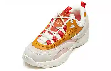 Fila Ray Low White Orange Yellow