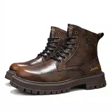 Jeep Martin Boots Brown