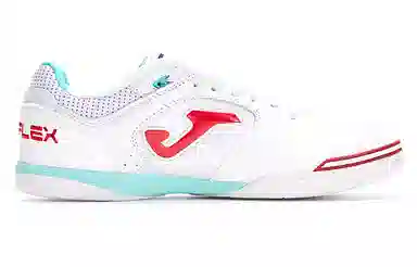 Joma Indoor Training Soccer Shoes White Red
