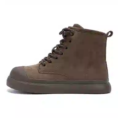 HUANQIU Martin Boots 11cm Brown