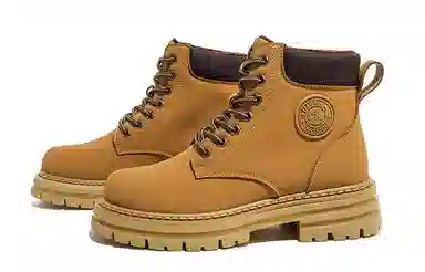 HUANQIU Martin Boots Ginger Yellow