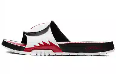 Jordan Hydro 5 Retro Slide White Red