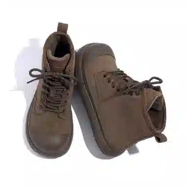 HUANQIU Martin Boots 11cm Brown