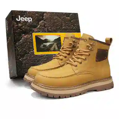Jeep Martin Boots Tan