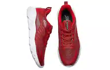 Xtep Breathable Casual Sneakers Red Black