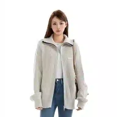 望莱仕 合身适中长袖针织衫 女款