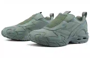 Beams x Mizuno Wave Rider 10 Slip-On Grey Silver