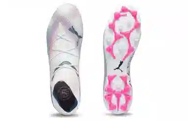 PUMA Future 7 ULTIMATE MG White Pink Black