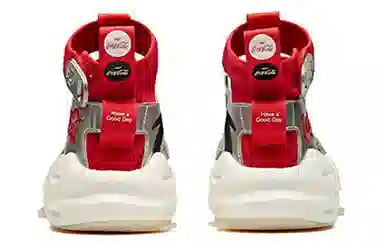 Coca-Cola x Anta High Top White Grey Red