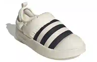 adidas Puffylette White Black