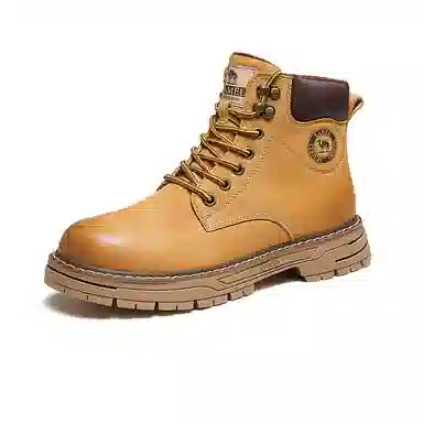 CAMEL Martin Boots Brown