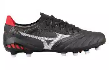 Mizuno Morelia Neo 3 FG Black Silver Red