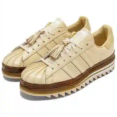 CLOT x adidas Superstar Brown