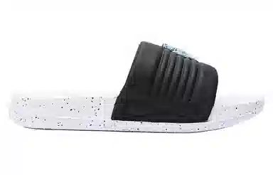 Nike Slides Black White
