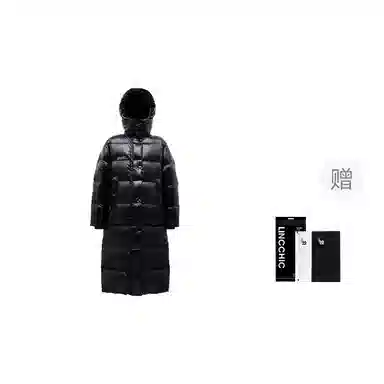 LINCchic 90 Down Coat Black
