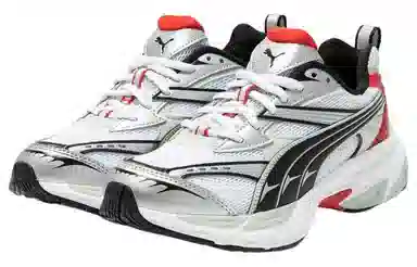 PUMA Morphic White Black Red