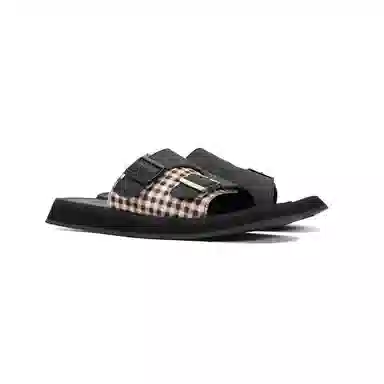 CROOKED CARD Sandals Black