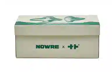 Nowre x EQLZ Equalizer Oasis EVA Slides White Green