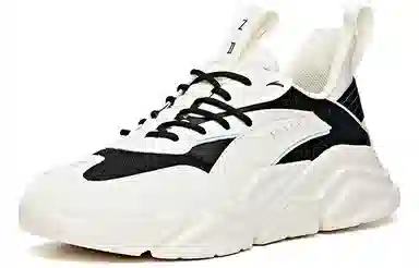Anta Lifestyle Series Low Top Sneakers Black White