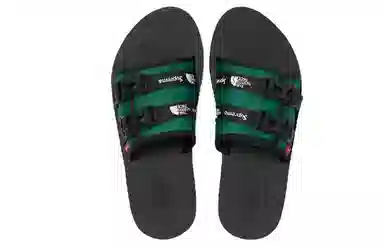 Supreme x The North Face Trekking Sandal Black Green