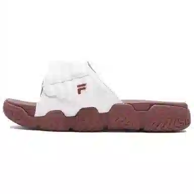 FILA Barricade Slipper White Brown