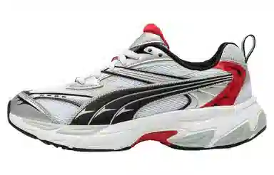 PUMA Morphic White Black Red