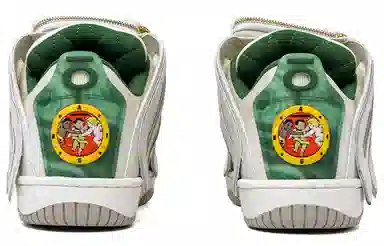 AFGK x OLD ORDER Skater 001 White Green