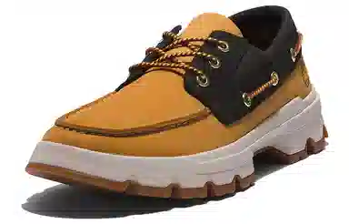Timberland Moc-Toe Black Yellow