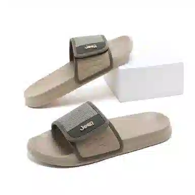 Jeep Slide Sandals Khaki