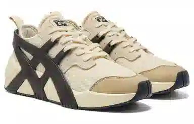 Onitsuka Tiger Big Logo Trainer Beige Black